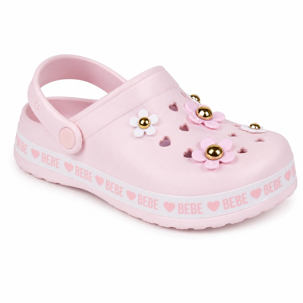 Girls Clog Sandals by‎ bebe Blush Size 12 New With Tags